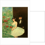 Behind the Scenes, c. 1880 by Jean-Louis Forain