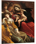 The Dream of Saint Catherine of Alexandria by Lodovico Carracci