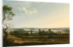 Lough Erne from Knock Ninney, with Bellisle in the distance by Thomas Roberts