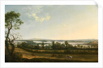 Lough Erne from Knock Ninney, with Bellisle in the distance by Thomas Roberts