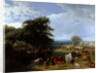 Lord Rivers's Stud Farm, Stratfield Saye by Jacques-Laurent Agasse