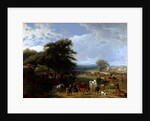 Lord Rivers's Stud Farm, Stratfield Saye by Jacques-Laurent Agasse