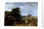 Lord Rivers's Stud Farm, Stratfield Saye by Jacques-Laurent Agasse