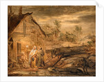 Mary and Joseph Outside the Inn by John Runciman
