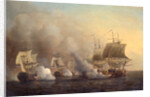 Action off the Cape of Good Hope, Samuel Scott, ca. 1702-1772 by Samuel Scott