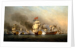 Vice Admiral Sir George Anson's Victory off Cape Finisterre by Samuel Scott