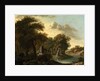 A View Near Arundel, Sussex, with Ruins by Water by George Smith