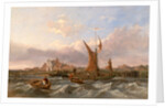 Tilbury Fort--Wind Against the Tide by Clarkson Stanfield