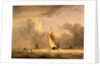 Fishing Smack and Other Vessels in a Strong Breeze Shipping in a Choppy Sea; Storm Approaching by Joseph Stannard