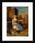 Vegetable Seller, Covent Garden, London by Pieter Angillis