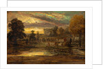 Cattle at a Pool at Sunrise by James Ward