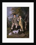 Portrait of a Sportsman with His Son A Sportsman with his Son and Dogs by Francis Wheatley