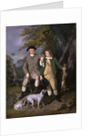 Portrait of a Sportsman with His Son A Sportsman with his Son and Dogs by Francis Wheatley