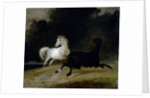 Horses in a Thunderstorm by Thomas Woodward