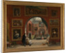 Interior of the British Institution (Old Master Exhibition, Summer 1832) by Alfred Joseph Woolmer