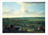 George I at Newmarket, 4 or 5 October, 1717 Race Meeting on New Market by John Wootton