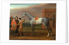Lamprey, with His Owner Sir William Morgan, at Newmarket Lamprey at Newmarket by John Wootton