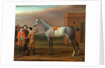 Lamprey, with His Owner Sir William Morgan, at Newmarket Lamprey at Newmarket by John Wootton