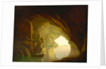A Grotto in the Gulf of Salerno, Sunset A Grotto in the Gulf of Salernum Possibly by Joseph Wright of Derby