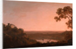 Lake Nemi by Joseph Wright of Derby
