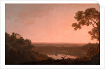 Lake Nemi by Joseph Wright of Derby