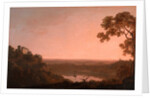 Lake Nemi by Joseph Wright of Derby