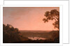 Lake Nemi by Joseph Wright of Derby