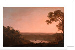 Lake Nemi by Joseph Wright of Derby