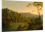 Matlock Dale, looking toward Black Rock Escarpment by Joseph Wright of Derby