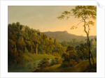 Matlock Dale, looking toward Black Rock Escarpment by Joseph Wright of Derby