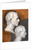 Studies of a Classical Bust A Study after an Antique Bust in Two Positions by Joseph Wright of Derby