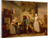 David Garrick and Mary Bradshaw in David Garrick's 'The Farmer's Return' by Johan Joseph Zoffany