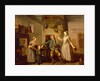 David Garrick and Mary Bradshaw in David Garrick's 'The Farmer's Return' by Johan Joseph Zoffany