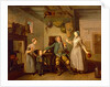 David Garrick and Mary Bradshaw in David Garrick's 'The Farmer's Return' by Johan Joseph Zoffany