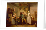 David Garrick and Mary Bradshaw in David Garrick's 'The Farmer's Return' by Johan Joseph Zoffany