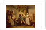 David Garrick and Mary Bradshaw in David Garrick's 'The Farmer's Return' by Johan Joseph Zoffany