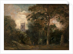 A Church in the Trees Stoke-by-Nayland Church by John Constable