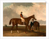 Elis at Doncaster, Ridden by John Day, with his Van in the Background by Abraham Cooper
