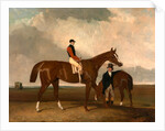 Elis at Doncaster, Ridden by John Day, with his Van in the Background by Abraham Cooper