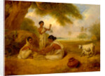 Grinding Corn by Arthur William Devis