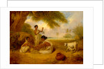 Grinding Corn by Arthur William Devis