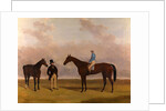 Crucifix' with John Day Up Crucifix, Winner of the oaks 1840, with John Barham Day Up by Harry Hall