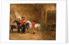 Foxhunting Scene Fox Hunting: Two Gentlemen with a Groom The Englington Brothers by Benjamin Marshall