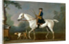 Sir Roger Burgoyne Riding 'Badger' Sir Roger Buroyne Upon His Favourite Horse Badger, With His Bitch Juno by James Seymour