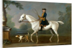 Sir Roger Burgoyne Riding 'Badger' Sir Roger Buroyne Upon His Favourite Horse Badger, With His Bitch Juno by James Seymour