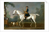 Sir Roger Burgoyne Riding 'Badger' Sir Roger Buroyne Upon His Favourite Horse Badger, With His Bitch Juno by James Seymour