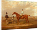 Euphrates 'Euphrates' with Thomas Whitehurst up, and his trainer, Mr. W. Dilly by William Webb