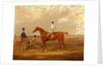 Euphrates 'Euphrates' with Thomas Whitehurst up, and his trainer, Mr. W. Dilly by William Webb