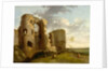 West Gate of Pevensey Castle, Sussex by John Hamilton Mortimer