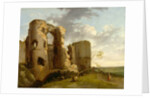 West Gate of Pevensey Castle, Sussex by John Hamilton Mortimer
